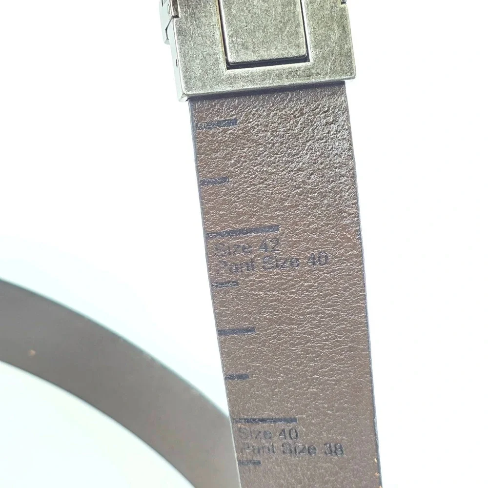 Levi's Genuine Leather Belt Brown Cut to Fit Size 34-42 Men's Adjustable